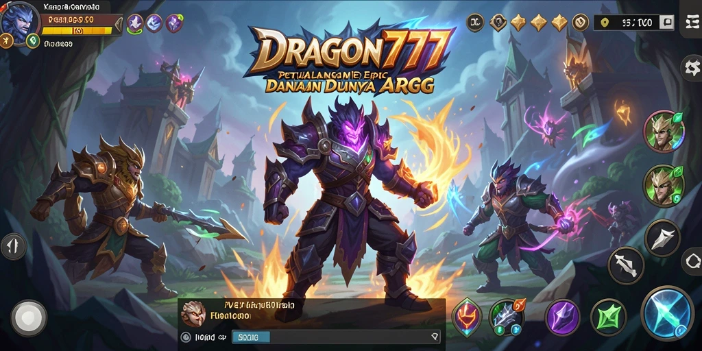Tampilan menakjubkan dari gameplay <strong>DRAGON777</strong> dengan aksi pertarungan yang mendebarkan.