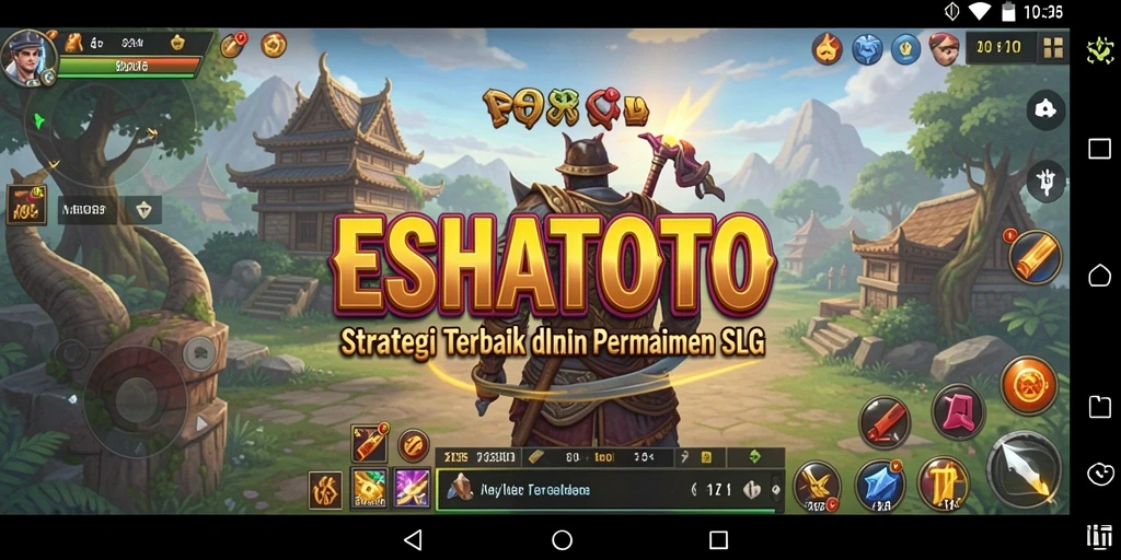 Screenshot ESHATOTO menampilkan gameplay seru dan strategi mendalam.