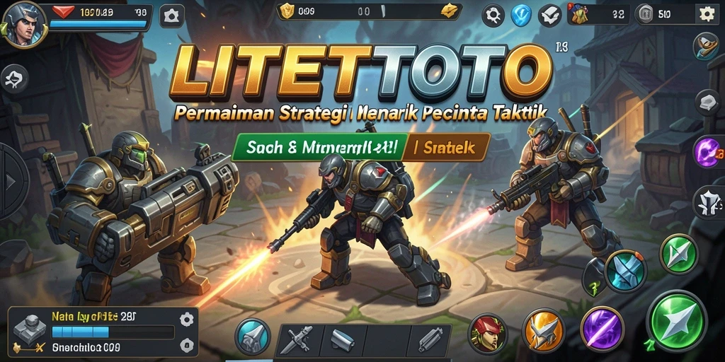 Tampilan gameplay LITETOTO yang menarik dan strategis.