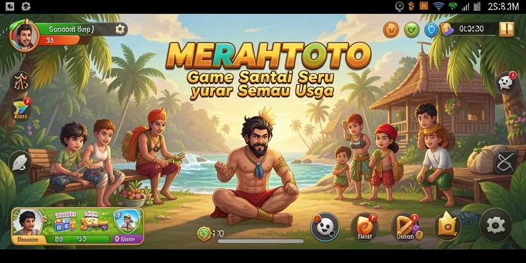 Screenshot gameplay MERAHTOTO yang seru dan mengasyikkan.