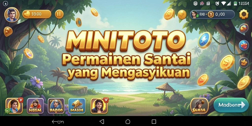 Screenshot gameplay menampilkan keseruan permainan Casual MINITOTO.