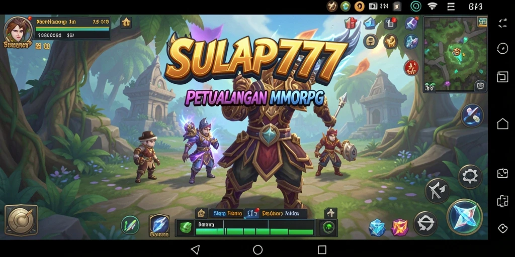 Tampilan gameplay SULAP777 yang menakjubkan dalam dunia MMORPG.